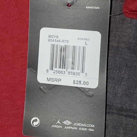 ๐๐๐๐๐๐๐๐๐๐๐๐๐๐๐2 piece JORDAN Outfit for Boys Size X-Large - Picture 10 of 10